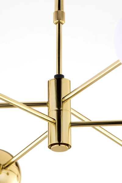 Nowoczesny Żyrandol MOKA wys. 47-69cm 3xG9 3xGU10
14W IP20 | Złoty