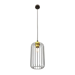 Lampa wisząca Emibig VANDER 1 BL GOLD 1364/1