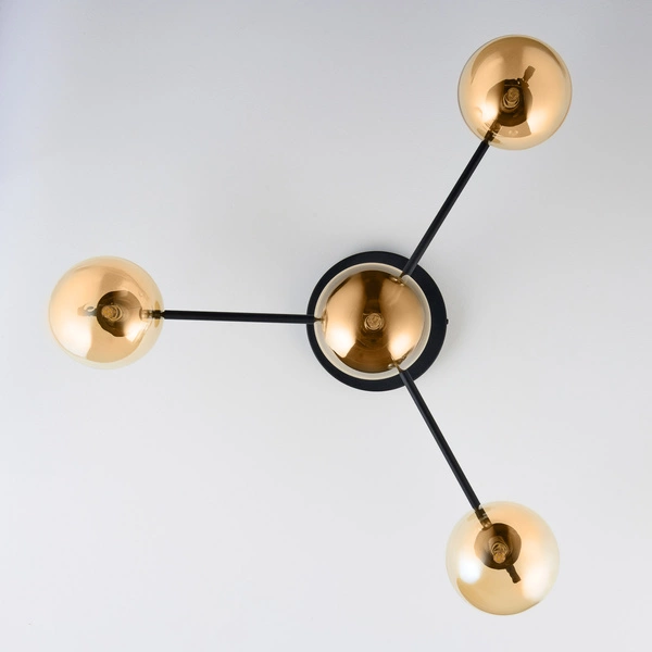 Nowoczesna Lampa sufitowa FIGARO wys. 34cm 4xG9 14W IP20 | Złoty