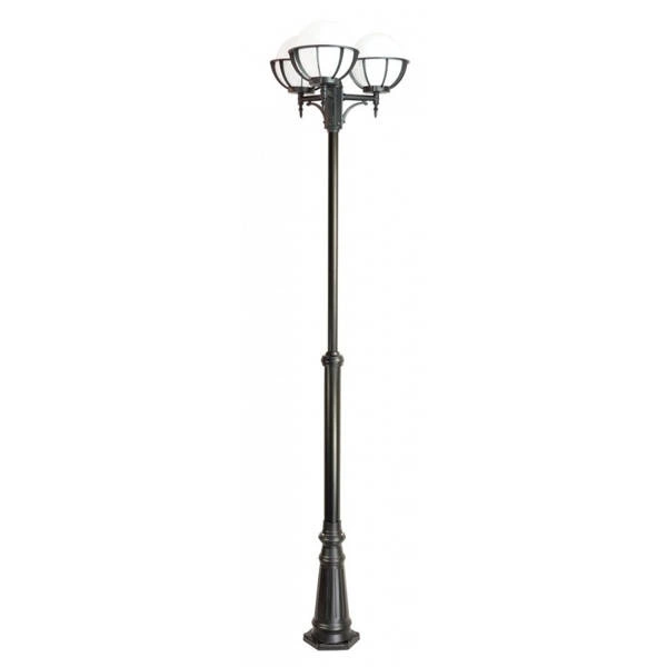 Lampa masztowa KULE Z KOSZYKIEM 250 OGMWN 3 KPO 250 latarnia | czarna