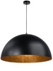 Lampa wisząca SFERA czarno - miedziana 50cm