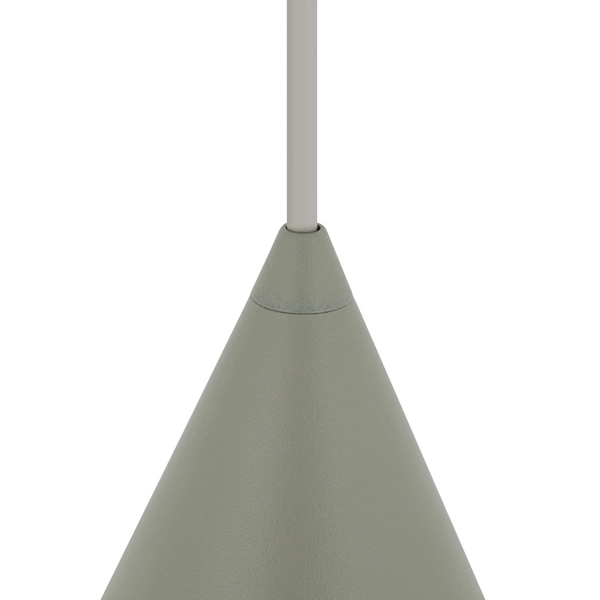 Lampa wisząca ZENITH XS wys.130cm szer.11cm GU10 IP20 | Sage green 11492