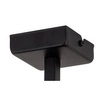 Lampa sufitowa siatka ALBERT 1 PLAFON czarny 32178