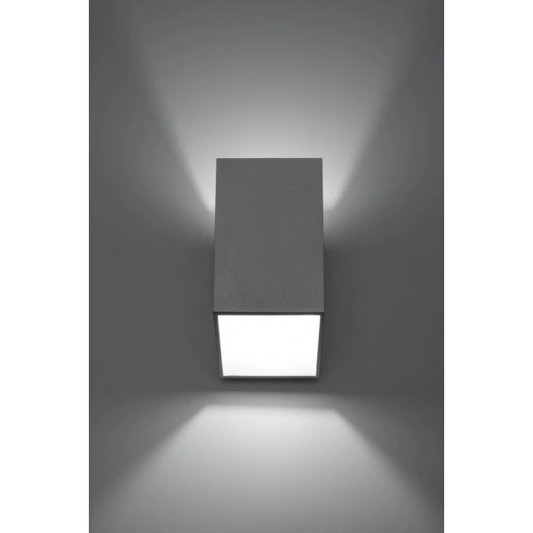 Kinkiet TUNNEL SLA.0199 Szary 1xG9