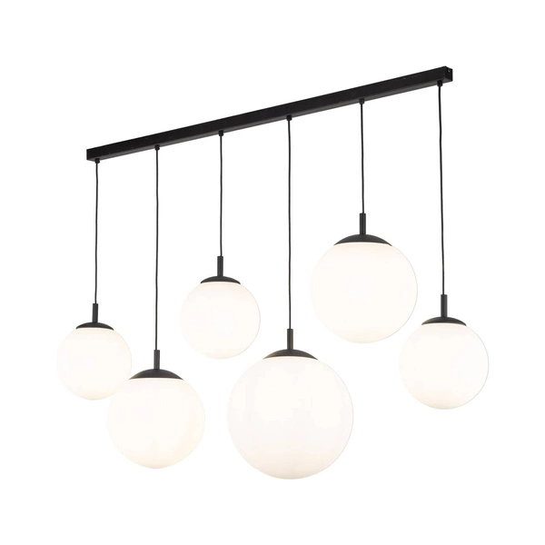 ESME WHITE LAMPA WISZĄCA 6 PŁ LISTWA 4792