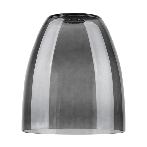 Lampa Wisząca Campana 1xE27 Max.60W Dąb Olejowany/Przezroczysty Kabel PCV/Szkło Dymne 9843074