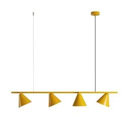 Aldex LAMPA WISZĄCA FORM 4 MUSTARD | Żółty 1108L14