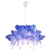 Lampa wisząca FARFALLA niebieska 50cm