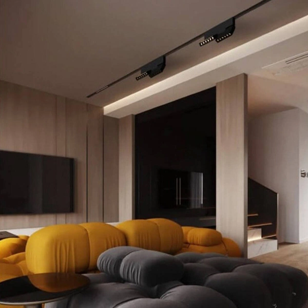 Reflektor LUNAR do szyny MAGNETIC, LIGHT PRESTIGE, biały, 6x1W LED, barwa ciepła 3000K