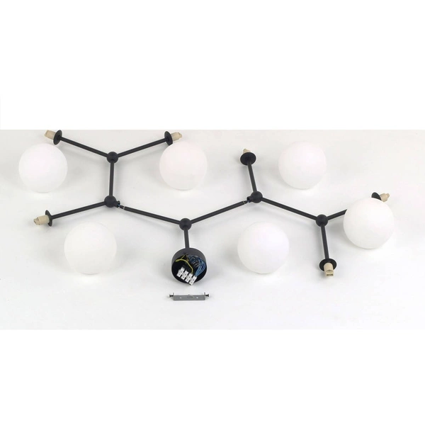 FAIRY BLACK LAMPA SUFITOWA 6 PŁ 4856