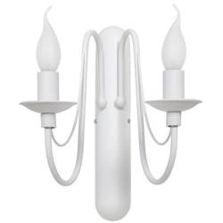 Aldex Kinkiet RÓŻA 2 397D, biały, 2x40W E14