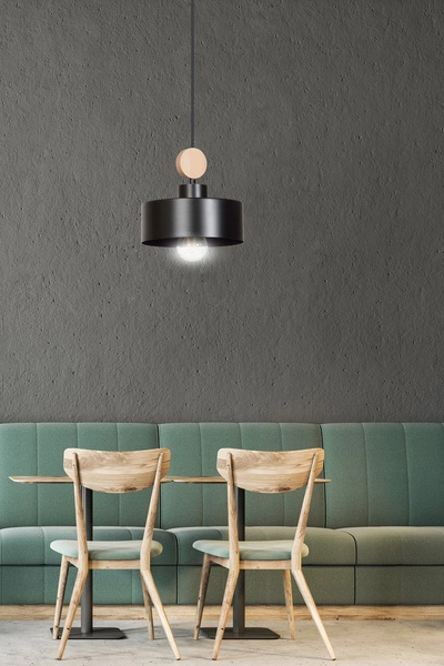 Lampa wisząca Emibig TUNISO 1 Czarny 582/1