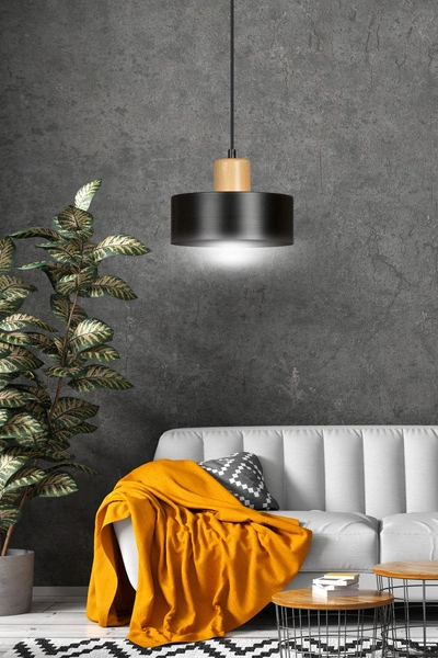 Lampa wisząca Emibig TORIN 1 Czarny 1046/1