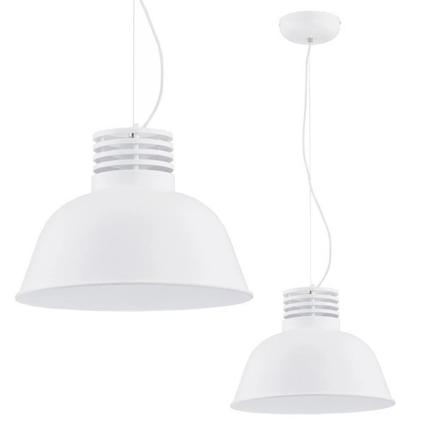 Nowoczesny lampa sufitowa ARIZONA I biały śr. 41cm