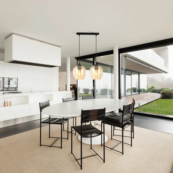 Lampa wisząca Emibig ISTAR 2 BL MIODOWY 677/2