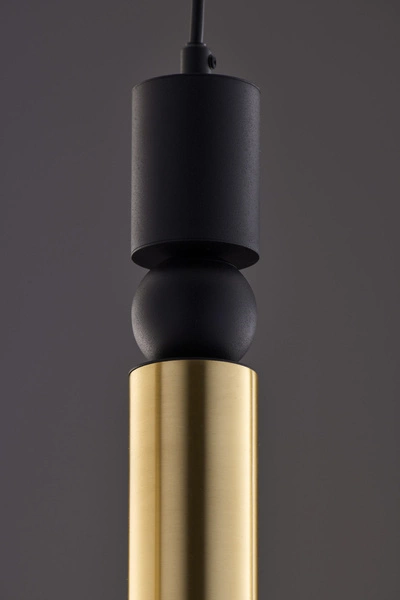 Nowoczesna Lampa wisząca ALAS wys. 120cm 5xG10 14W IP20 | Złoty