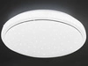 Plafon JASPER, 13-75123, 38 cm, biały/chrom, 24W LED, barwa neutralna 4000K, IP44