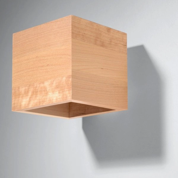 Kinkiet QUAD Naturalne Drewno, GU10 40W, SL.0491