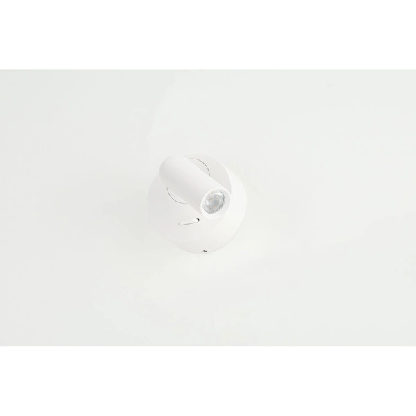 LUGANO ROUND WALL WH