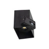 CUBE BLACK KINKIET LED IP 54