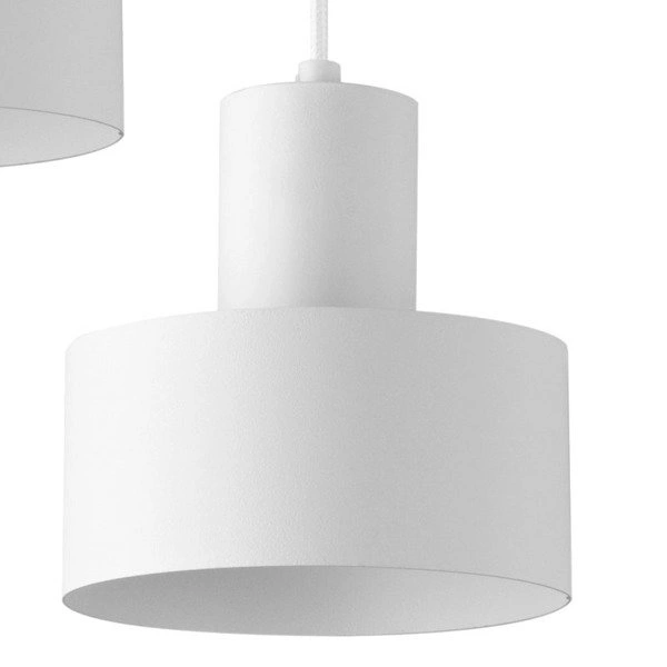 Lampa wisząca RIF biała 3pkt 33cm