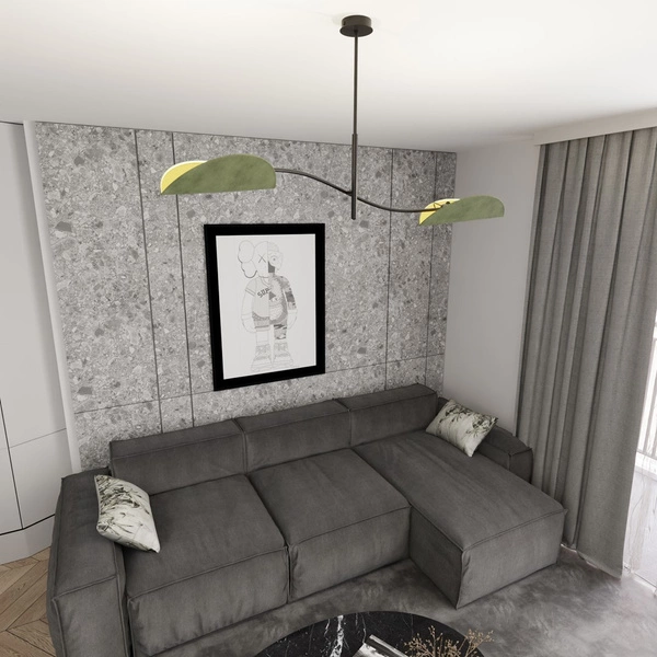 Lampa sufitowa Emibig LOTUS 2 BL GREEN 1461/2