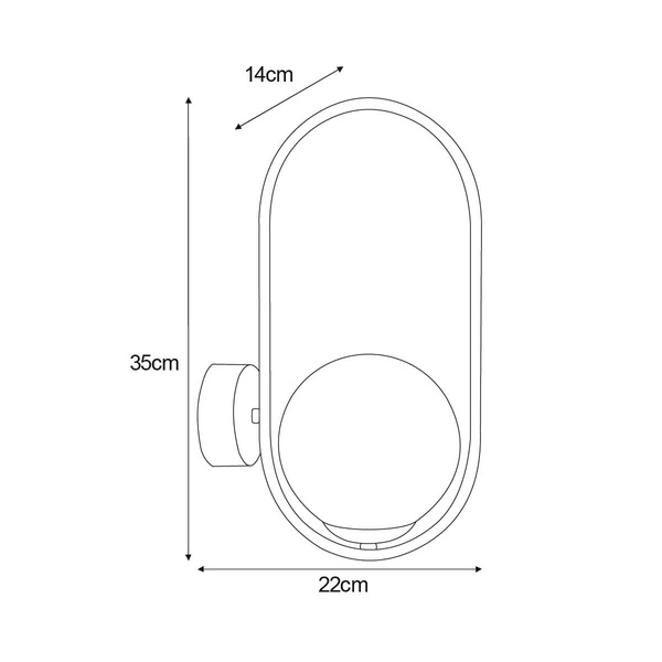 Kinkiet K-5105 z serii PARVA