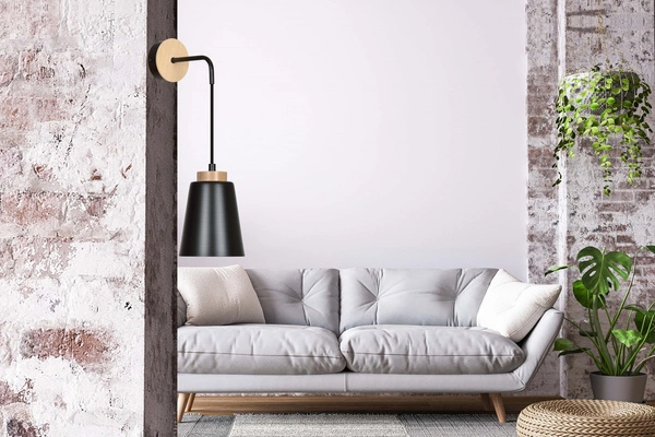 Kinkiet Emibig BOLERO K1 Czarny 442/K1