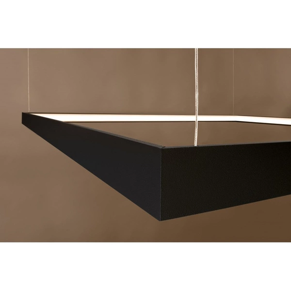 Lampa wisząca NELYA L, czarna, 70W LED, barwa ciepła 3000K, TH.154