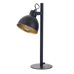 Nowoczesna lampa stołowa MARS czarny złoty OP.OŚW. 1PŁ