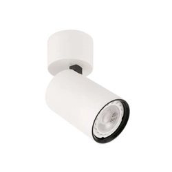 Reflektor sufitowy 2w1 Laconi dł. 6cm GU10 | biały
