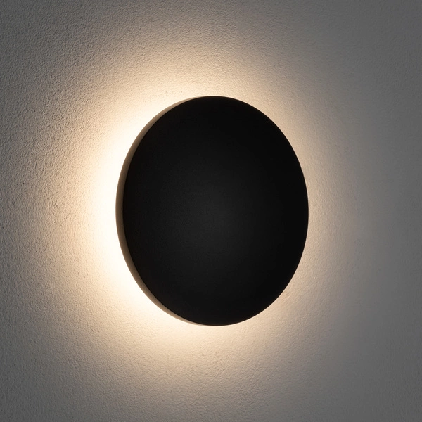 Zewnętrzny kinkiet ARIA LED S 6W 3000K 370lm szer.13.5cm IP54 | Czarny 11562