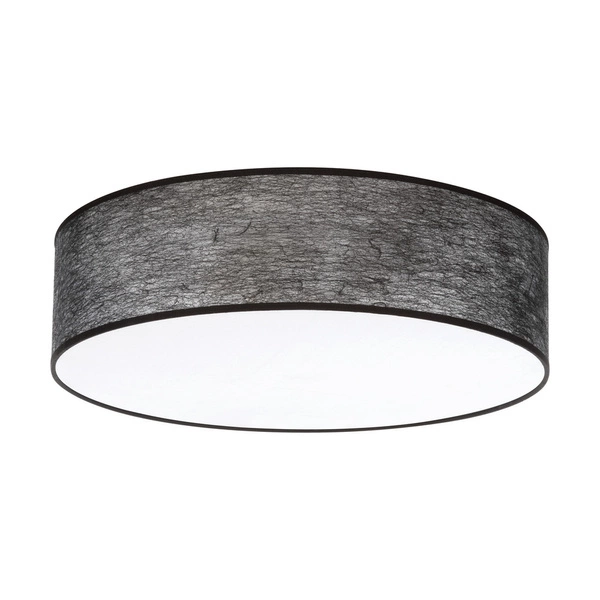 Lampa sufitowa Nevoa 4xE27 Max.25W Biały metal/czarny klosz z tkaniny 47954802
