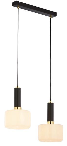 Nowoczesna Lampa wisząca VANES wys. 39-80cm 2xE27 15W IP20 | Złoty