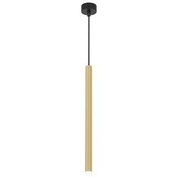Lampa wisząca MONZA BRASS, MLP8839, czarno-złota, 1x8W G9