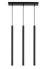 Lampa Sigma SOPEL 3 PROSTY CZARNY lampa wisząca 33401