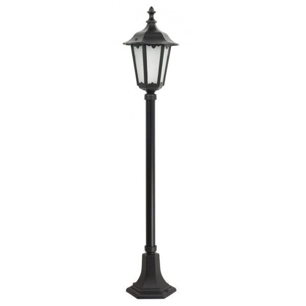 Lampa stojąca zewnętrzna 106cm RETRO MIDI K 5002/2 M | czarny