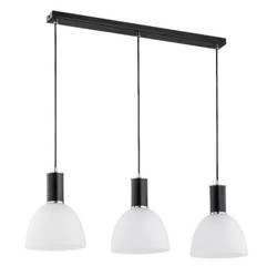 Lampa wisząca ALFA DANA CZARNO-BIAŁA 3xE27 18cm | 62180