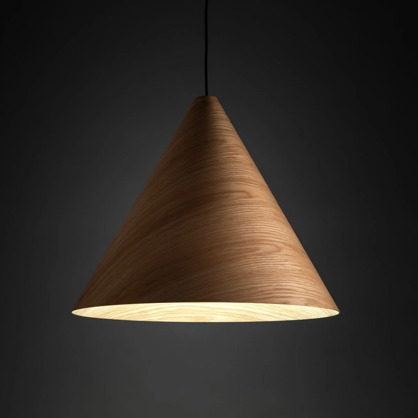 Lampa sufitowa, wisząca SOLIS WOOD dług.210cm szer.61cm E27 | DĄB JASNY 10597