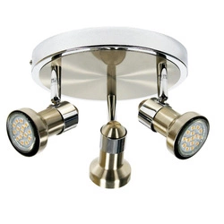 Lampa sufitowa ARKON plafon 98-60051 satyna nikiel/chrom 3xGU10