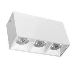 Lampa liniowa natynkowa 9w 3000K biała JDL-6T