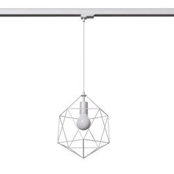 Lampa wisząca GASPARE biała E27 4000K 7,5W 690lm