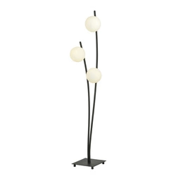 Lampa podłogowa Emibig HUNTER LP3 Czarny/OPAL 1102/LP3