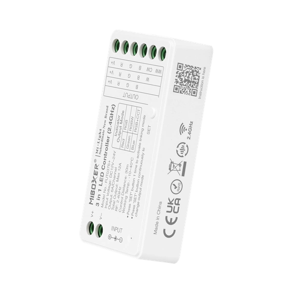 MI-LIGHT KONTROLER LED 3W1 2.4GHz 12-24VDC | RGB/RGBW/RGB+CCT