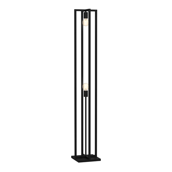 Lampa podłogowa ARNOLD, MLP8566, czarna, 2x60W E27
