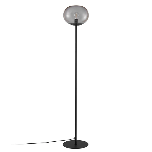 Lampa stojąca ALTON E27 25W Szkło | Czarny