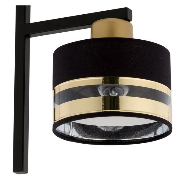 Nowoczesna lampa sufitowa PRO 1 PLAFON czarny/złoty 32151