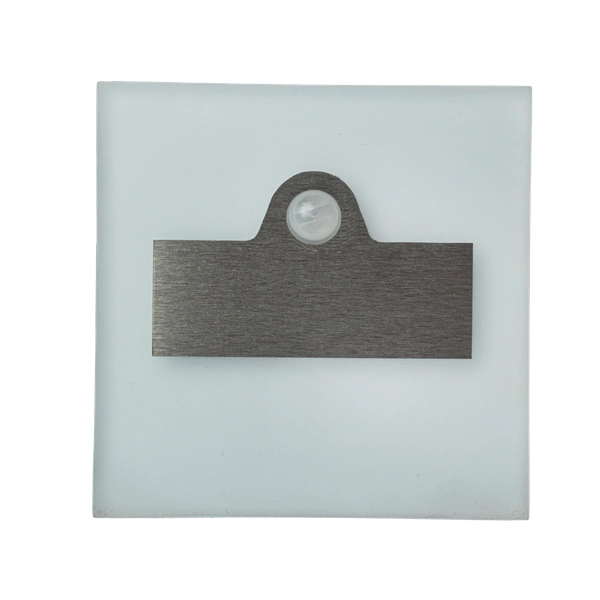 Oprawa schodowa LED 0,6W LUMI barwa zimna 6500K z czujnikiem ruchu PIR 12V EKS3058