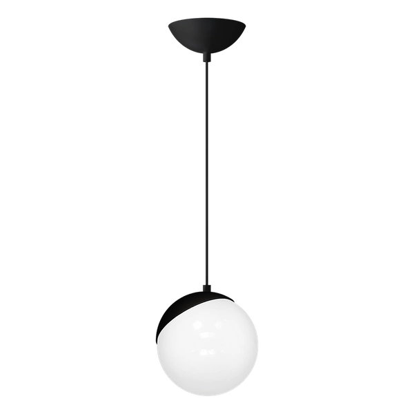 Lampa wisząca SFERA, MLP5739, czarny/biały, 1x40W E14