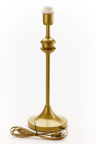 Klasyczna Lampa biurkowa KASZMIR wys. 54cm 1xE27 15W IP20 | złoty połysk